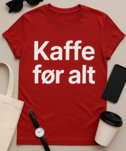 Kaffe før alt - T-shirt
