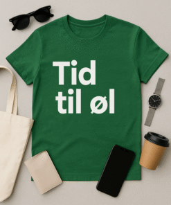 Tid til øl T-shirt