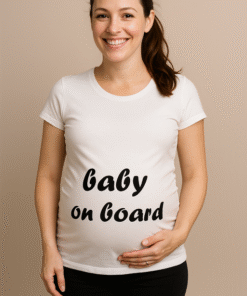 Baby on Board - T-shirt til gravide