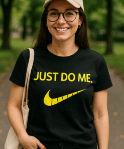 JUST DO ME smil - T-shirt