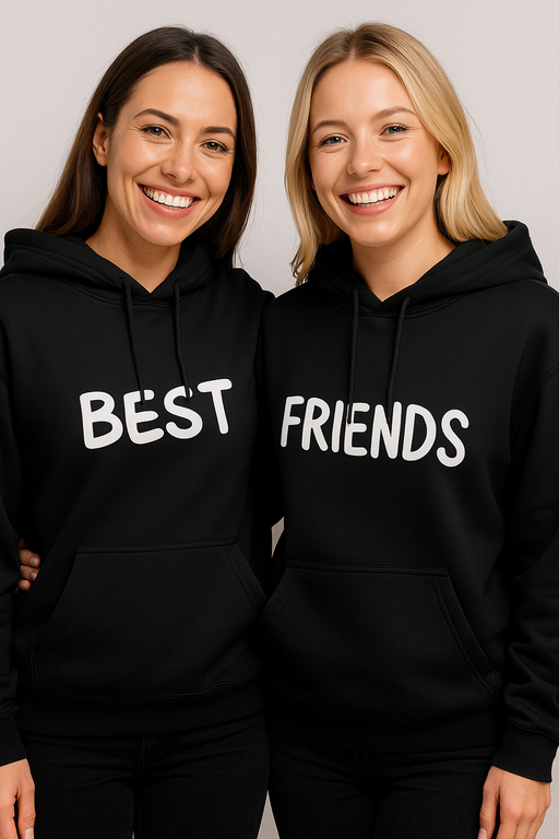 BEST FRIENDS - Hættetrøje (sæt)