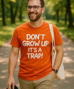 DON'T GROW UP IT'S A TRAP! - T-shirt