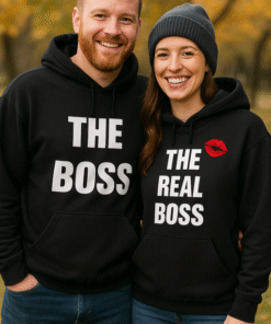 THE BOSS - THE REAL BOSS - Hættetrøjer (sæt)
