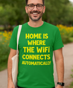 Sjov Home WiFi - T-shirt