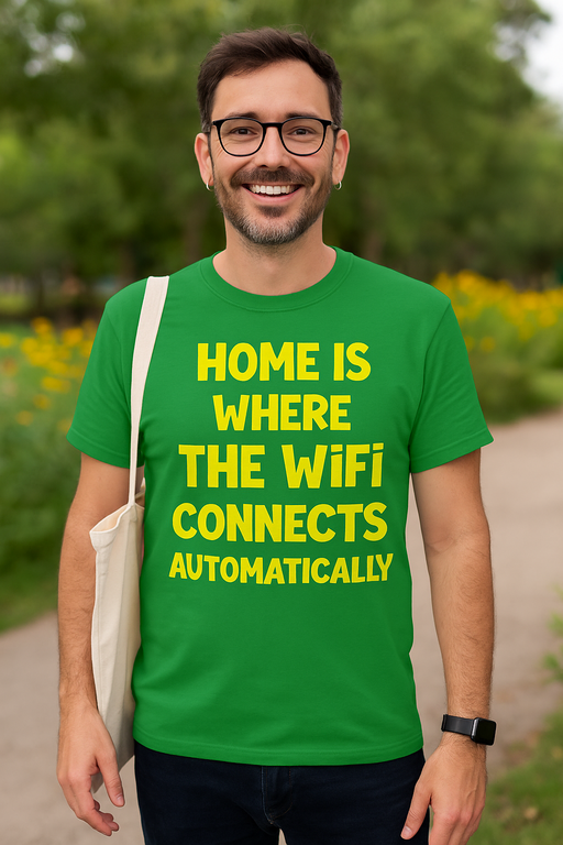 Sjov Home WiFi - T-shirt