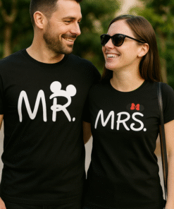 MR & MRS - T-shirt (sæt)