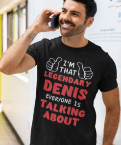 Legendary – navn efter ønske - T-shirt