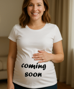 Coming soon - T-shirt til gravide