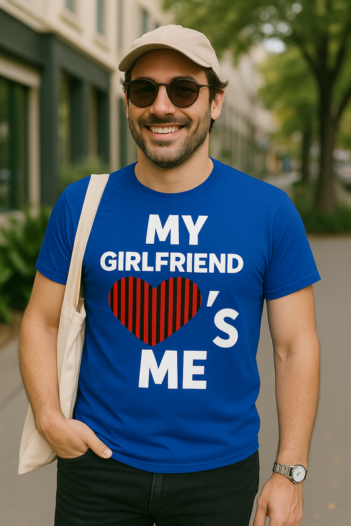 MY GIRLFRIEND ❤️'S ME - T-shirt