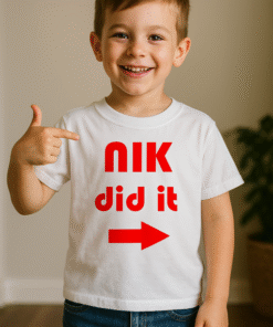 (Navn) did it - T-shirt
