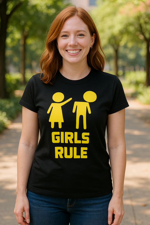 GIRLS RULE - T-shirt