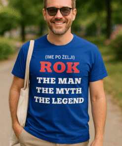 THE MAN THE MYTH THE LEGEND (navn efter ønske) - T-shirt