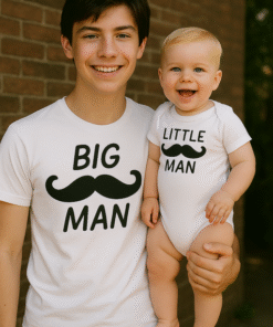 BIG MAN - LITTLE MAN - Bodystocking + T-shirt