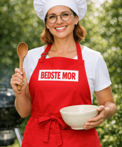 Sjovt forklæde – BEDSTE MOR