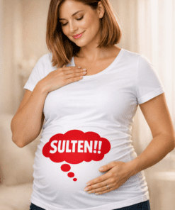 Graviditets-t-shirt "SULTEN!!"