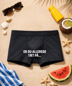 Herreboxershorts "ER DU ALLEREDE TÆT PÅ..."