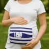 Gravid t-shirt Titte bøh som sjov gave til kommende mor