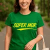 Sjov t-shirt Super mor med teksten SUPER MOR