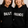 Sweater Best friends sæt med BEST FRIENDS motiv som gave til bedste venner