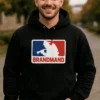 Sweater Brandmand med farvet logo med teksten BRANDMAND
