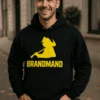 Sweater Brandmand silhuet med teksten BRANDMAND